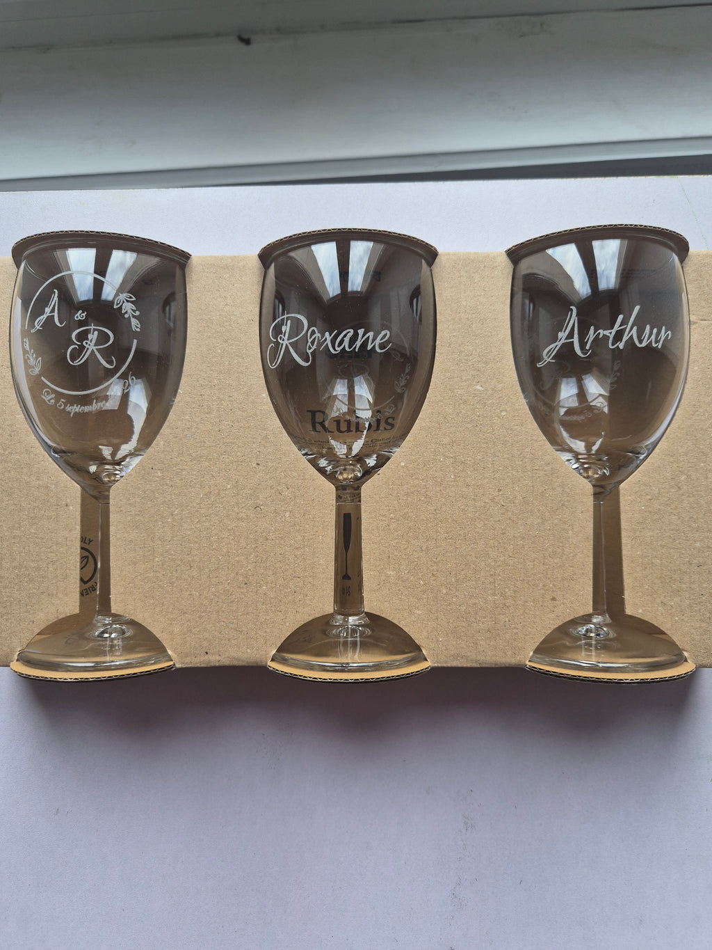Gravure de verres