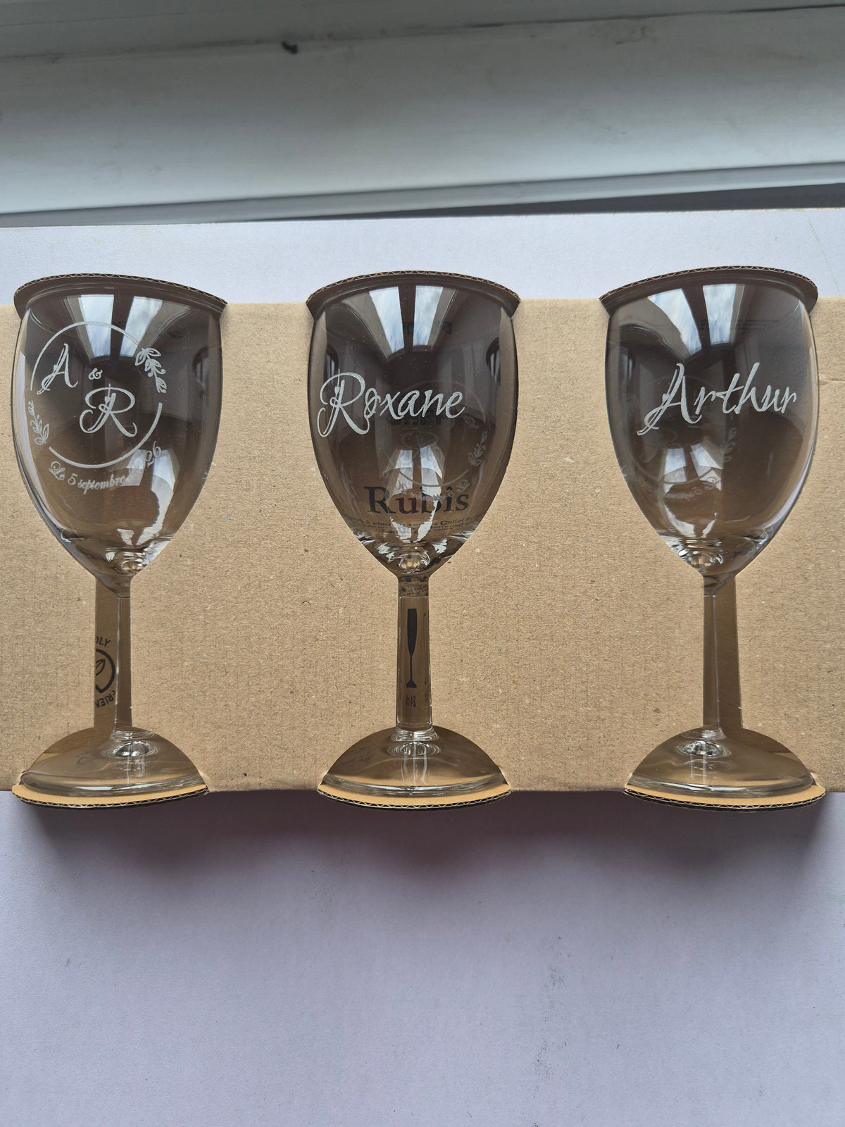Gravure de verres