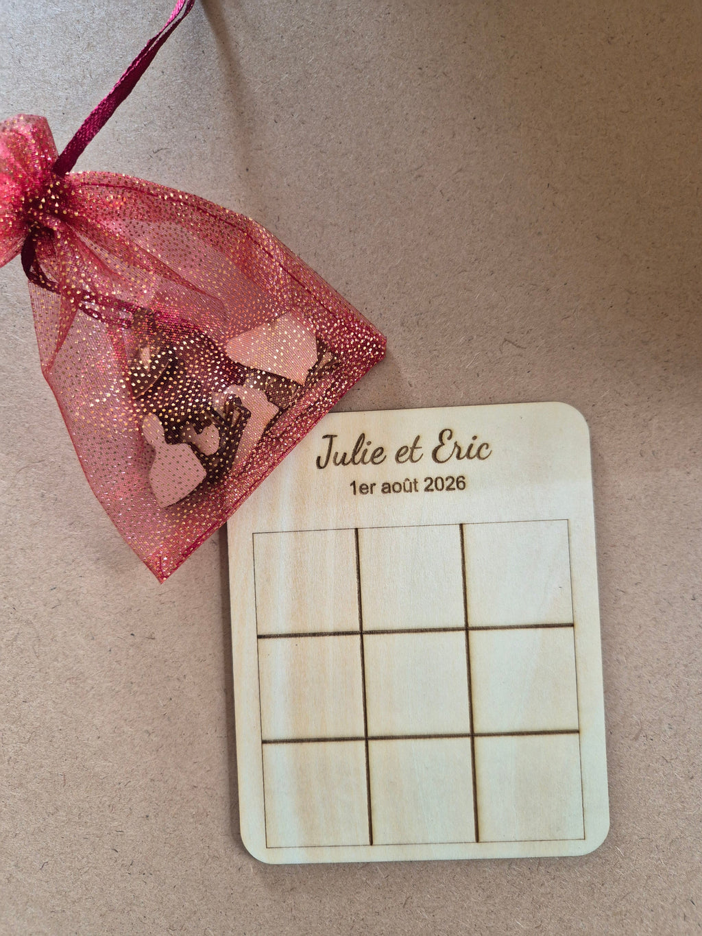 Petits jeux mariage
