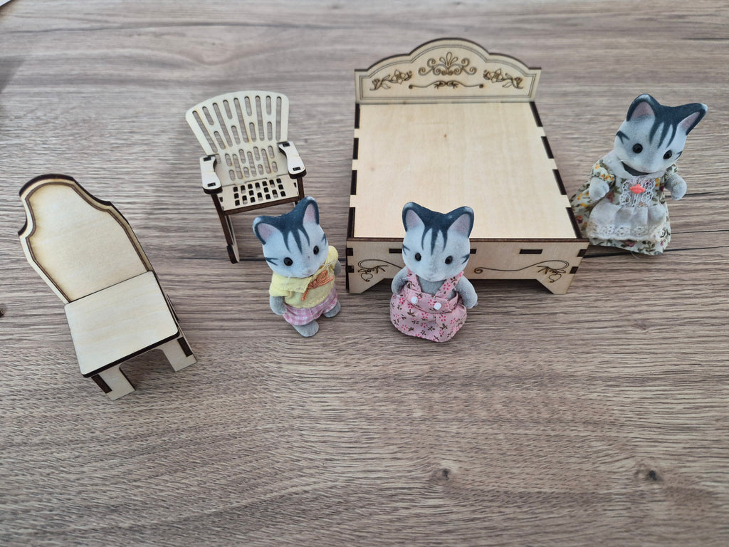 Jouet maisons de poupées - taille sylvanian