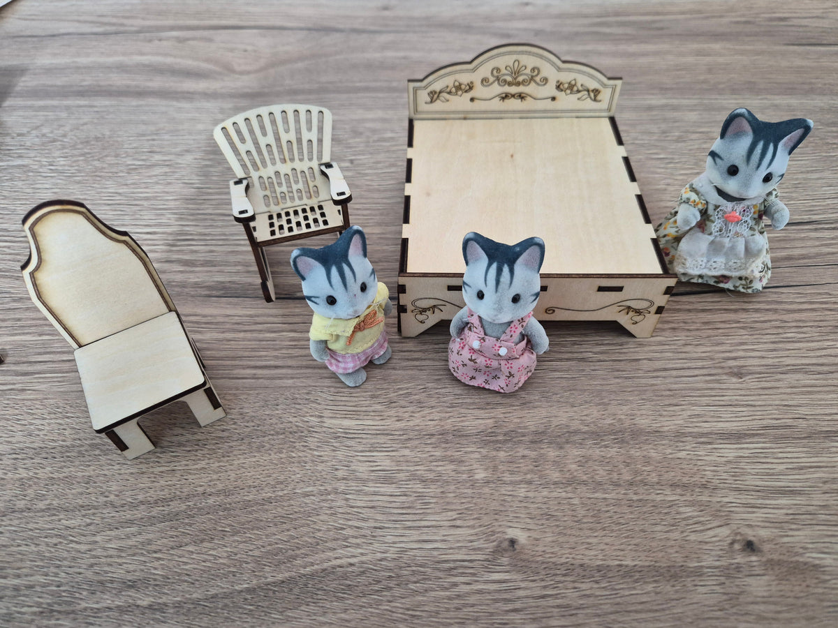Jouet maisons de poupées - taille sylvanian