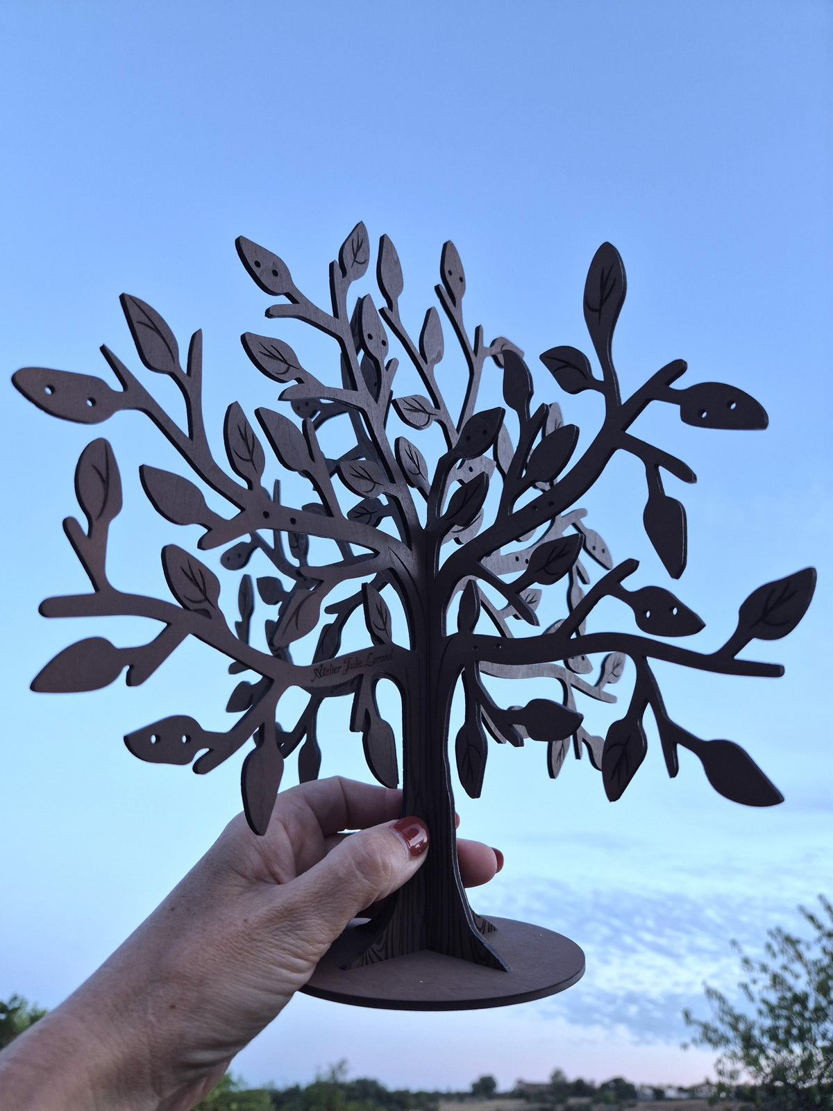 Porte bijoux ARBRE double